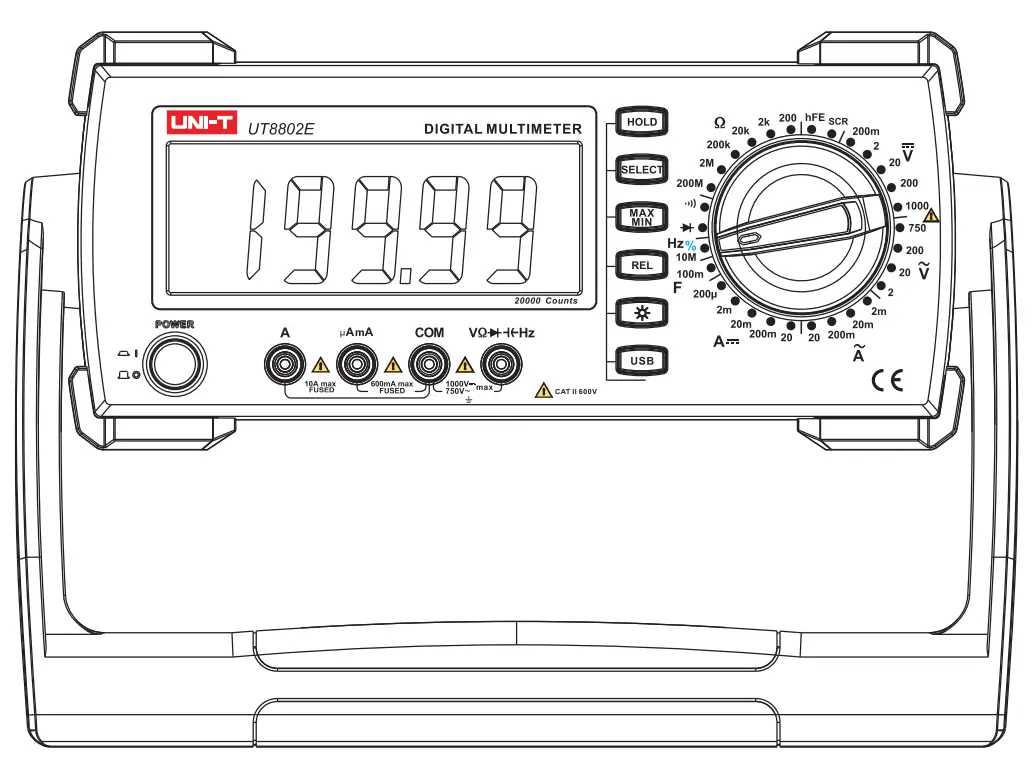 UNI-T UT8802E Benchtop Digital Multimeter