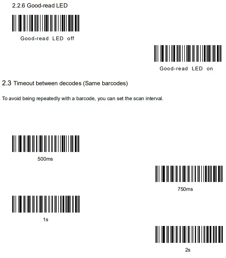 renkforce OM7520M 2D Barcode Scanner Wired 2D Imager - bar code 9