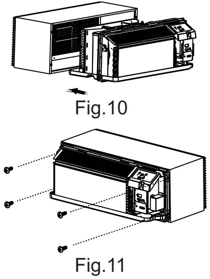 AC PRO CW036IU PTAC Packaged Terminal Air Conditioner Heat Pump - Figure 21