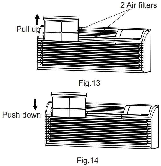 AC PRO CW036IU PTAC Packaged Terminal Air Conditioner Heat Pump - Figure 23