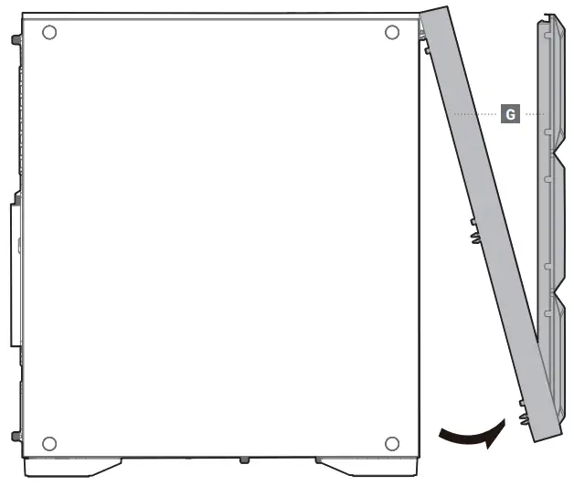 Removing the Front Panel