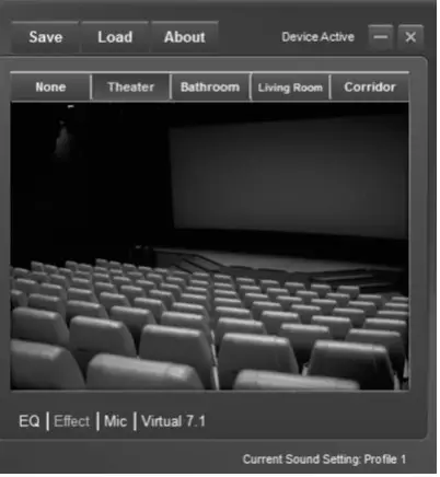 SVEN AP-U996MV 7.1 Gaming Headphones with Microphone -environment effect