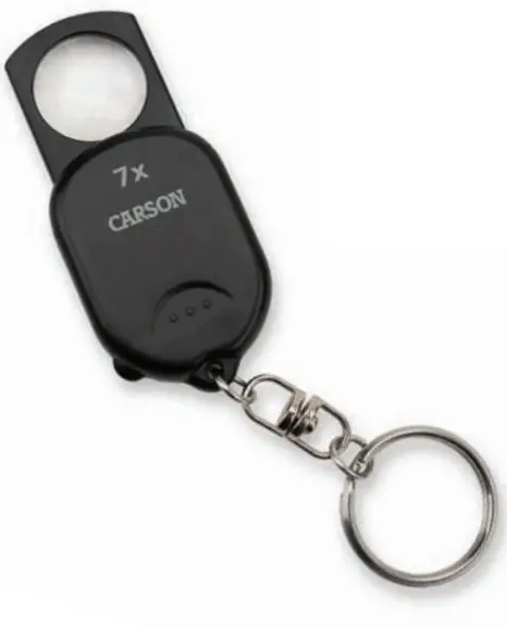 CARSON GN 70 Pop Up Keychain Magnifier -