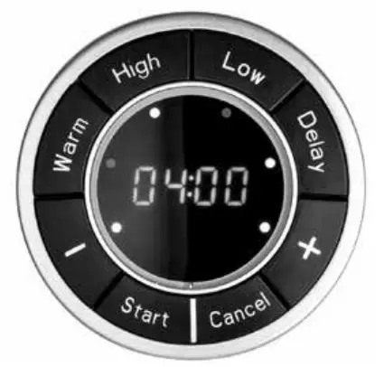 LAKELAND 62797 3.5L Digital Slow Cooker - CONTROL1