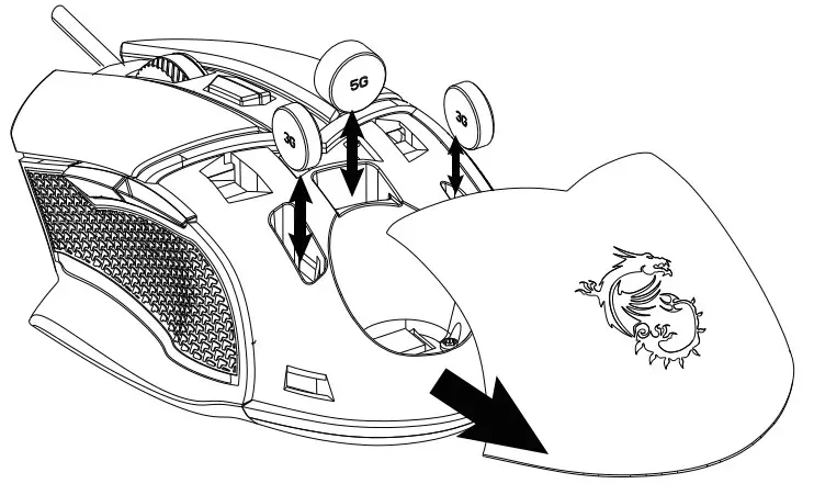 msi GM20 Clutch Elite Gaming Mouse - figure 2