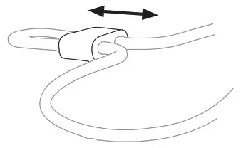 MEE audio M9B Stereo Wireless Sports Earphones - WEARING THE EARPHONES 3