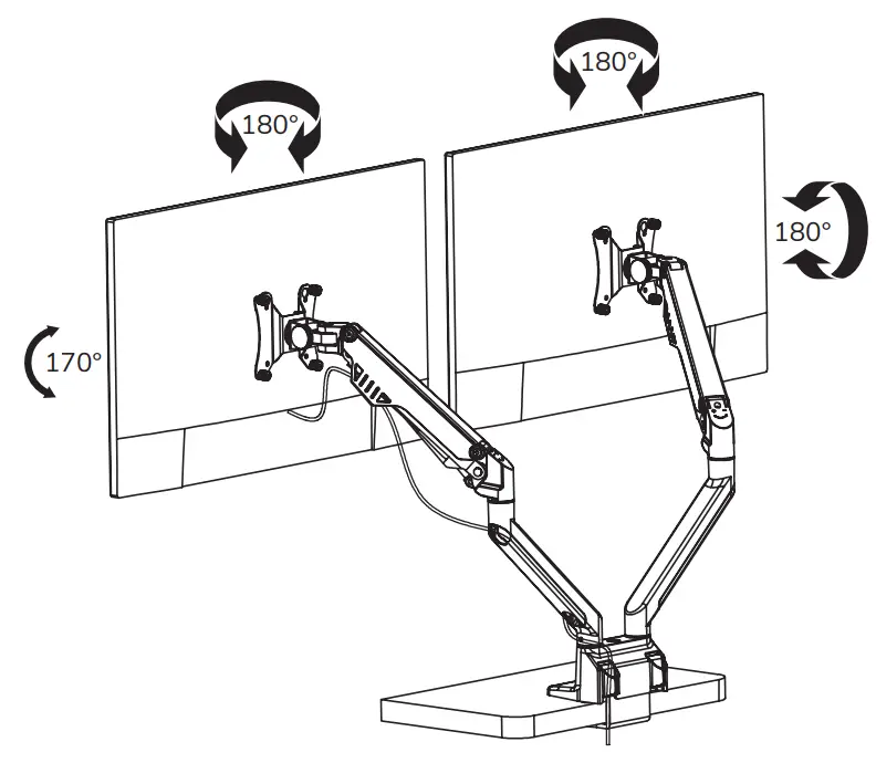 Neomounts FPMA-D750D Monitor Gas Arm Spring - fig16