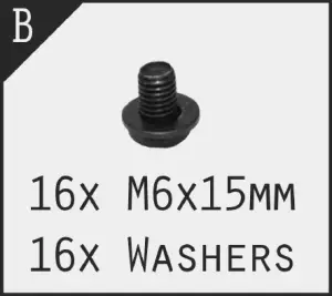 B screw washer