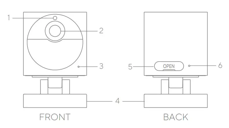 WYZE WVOD1B1 Wireless Outdoor Security Camera User Guide - Product Overview