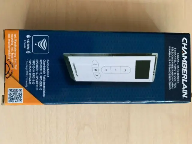 Chamberlain Rtx8p 8 Channel Transmitter Instructions