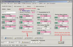 ESC-Check-and-Flash-firmware