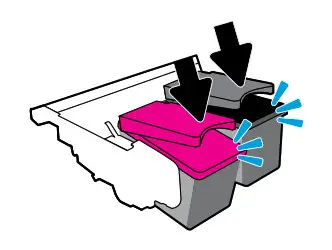 Close carriage latches until they click