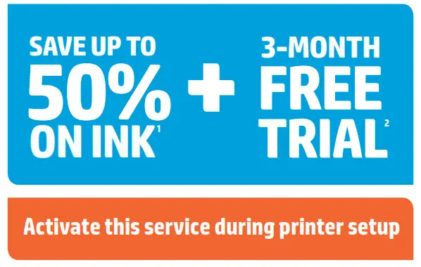 HP Instant Ink ready
