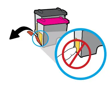 Remove plastic tape using pull tab