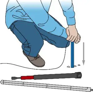 HOBO RXW Multi-Depth Soil Moisture Sensor - Screw the pilot rod 2