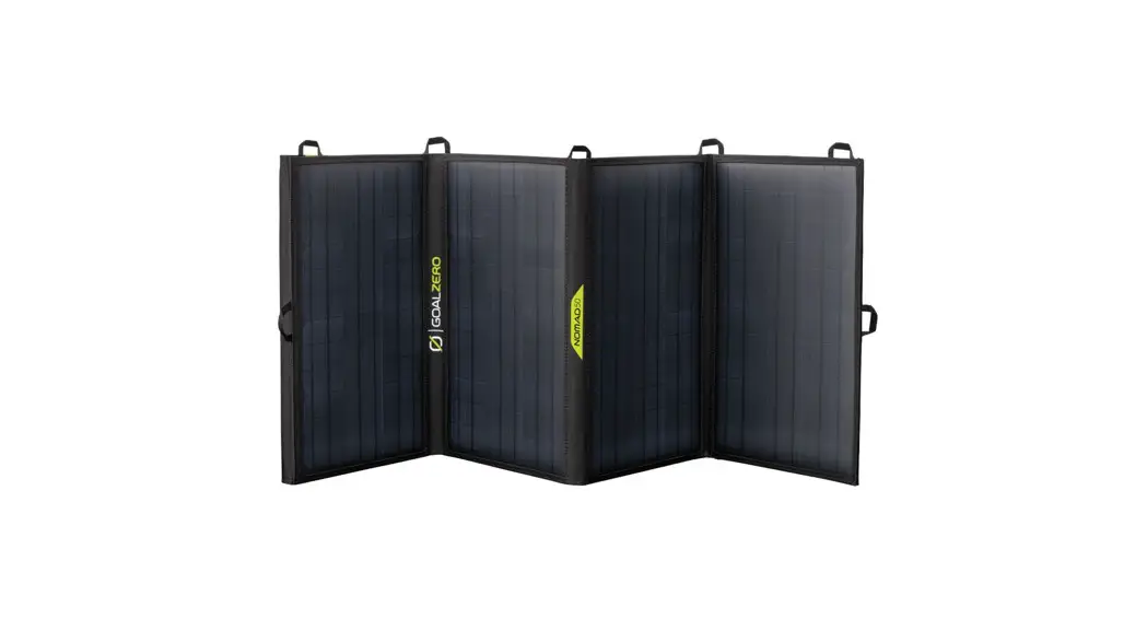 Goal Zero 847974007679 Nomad 50 Solar Panel User Guide