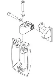 ecler eMOTUS5P Powered Loudspeaker -Fit the bracket