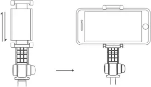 Inserting smartphone