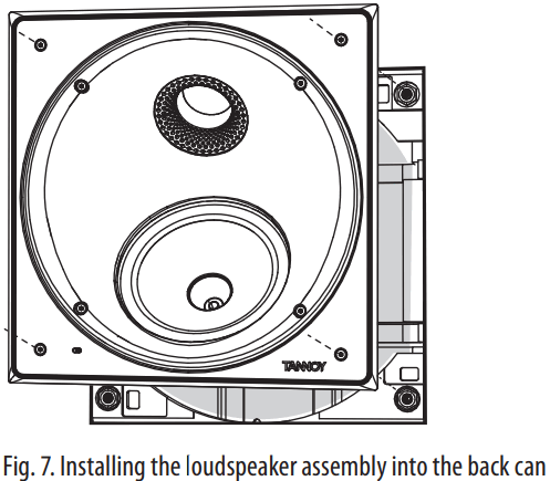 TANNOY PCI 7DC RB Premium 7 Inch Dual Concentric In-Ceiling Loudspeaker - loudspeaker