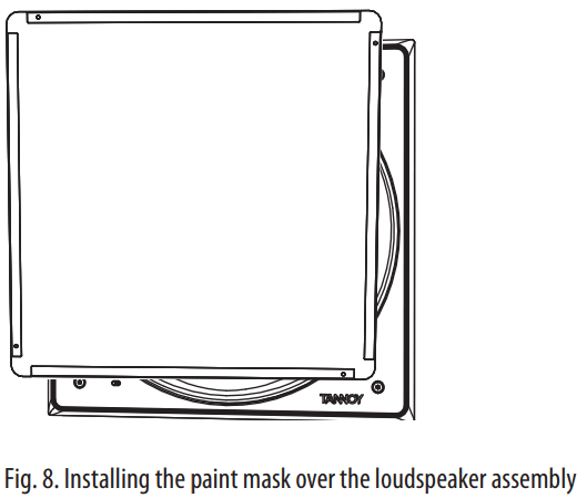 TANNOY PCI 7DC RB Premium 7 Inch Dual Concentric In-Ceiling Loudspeaker - paint