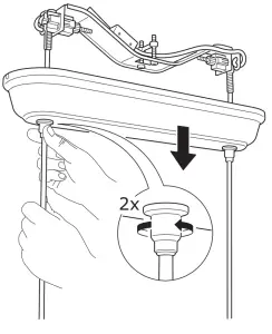 IKEA AGUNNARYD Pendant Lamp with 3 Lamps - fig1