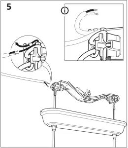 IKEA AGUNNARYD Pendant Lamp with 3 Lamps - fig13