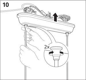 IKEA AGUNNARYD Pendant Lamp with 3 Lamps - fig18