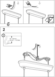 IKEA AGUNNARYD Pendant Lamp with 3 Lamps - fig3