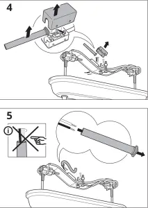 IKEA AGUNNARYD Pendant Lamp with 3 Lamps - fig6