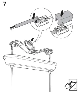 IKEA AGUNNARYD Pendant Lamp with 3 Lamps - fig8
