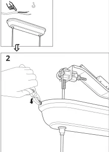 IKEA AGUNNARYD Pendant Lamp with 3 Lamps - fig9