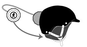 OUTDOOR TECH CHIPS 3.0 Wireless Helmet Headphones - HELMET