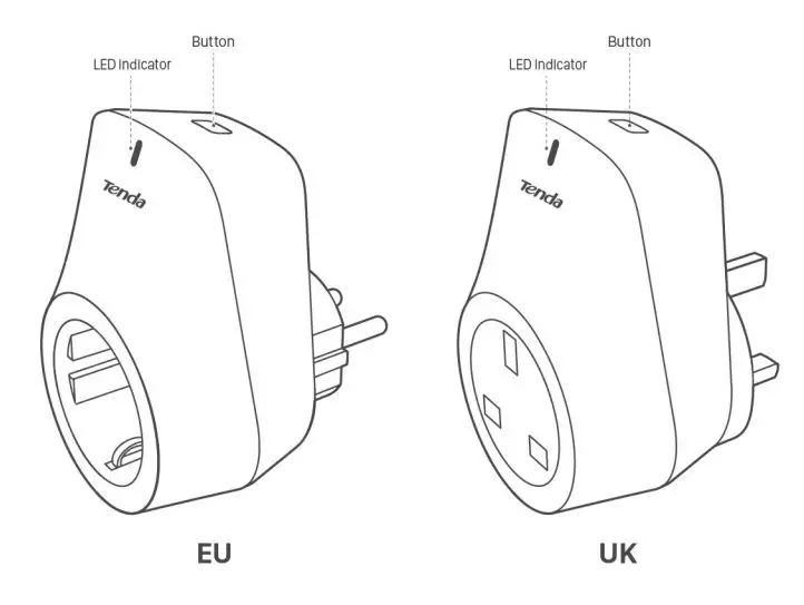 Tenda Smart WiFi Plug Installation Guide - Product Overview