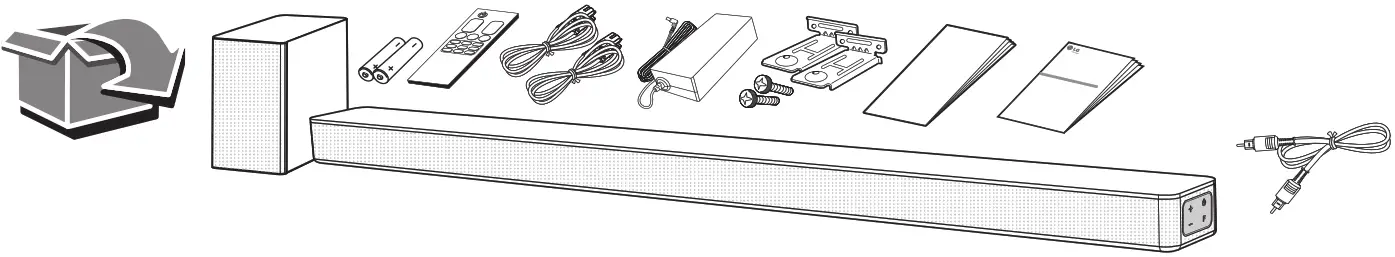 LG SNC5A Wireless Sound Bar