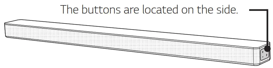 LG SNC5A Wireless Sound Bar - Front Panel