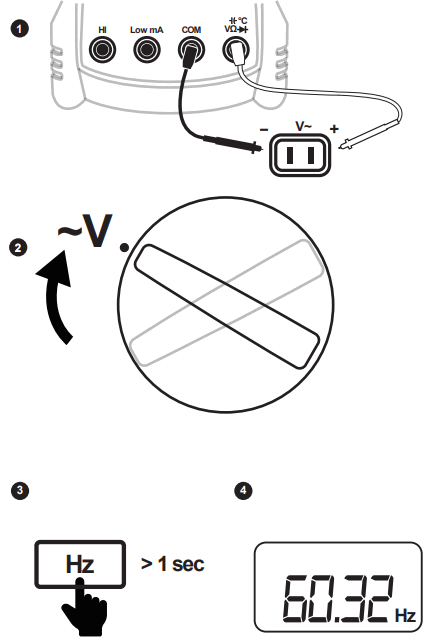 MASTECH MS5208 Digital Insulation Multimeter - Fig 4