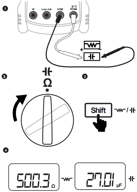 MASTECH MS5208 Digital Insulation Multimeter - Fig 6