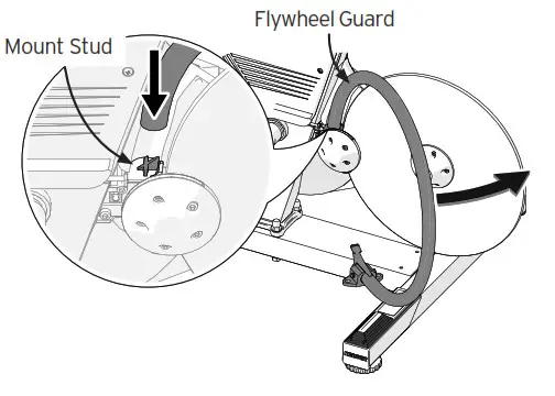 KEISER M Series M3i Lite Indoor Group Cycle- ASSEMBLE THE BIKE 8