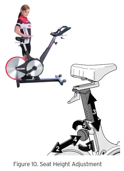 KEISER M Series M3i Lite Indoor Group Cycle- Figure 10