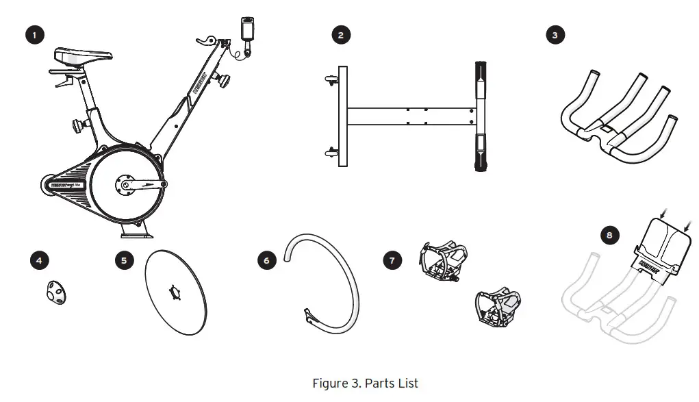 KEISER M Series M3i Lite Indoor Group Cycle- Figure 3