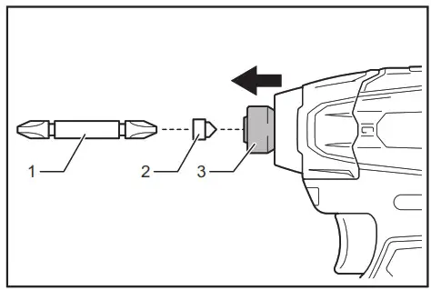 makita DTD157 Cordless Impact Driver- Procedure 2