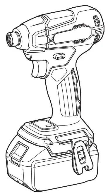 makita DTD157 Cordless Impact Driver