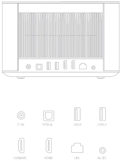 XGIMI XK03H Horizon Projector - fig