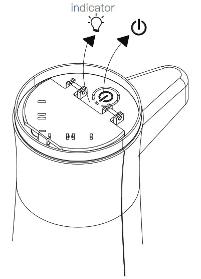 ESINO Z88 Smart Automatic Foam Soap Dispenser- Power Switch