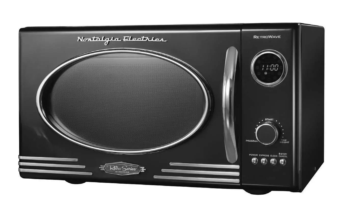NOSTALGIA NRMO9SERIES Retro 0.9 Cu. Ft. Microwave Oven - Cover
