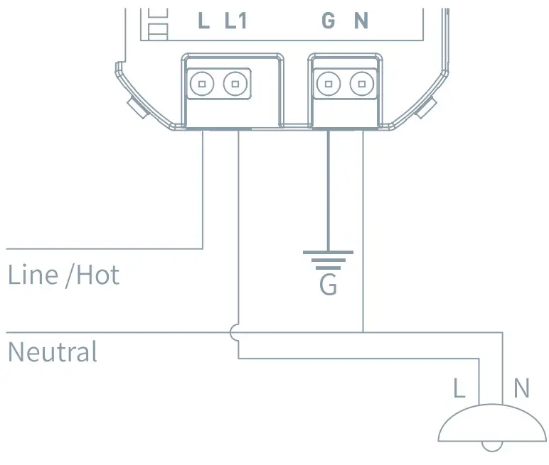 TESLA TSL SWI DIMMER Smart Dimmer Touch - Diagram