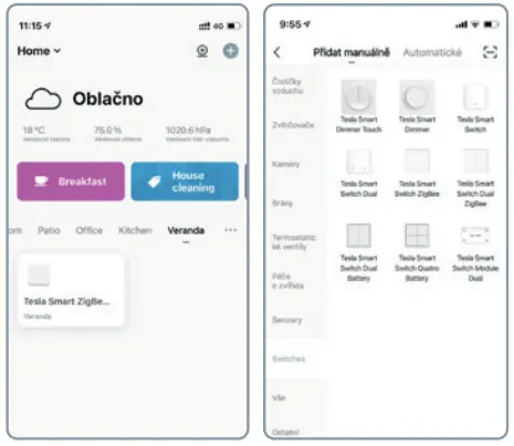 TESLA TSL SWI DIMMER Smart Dimmer Touch - app1