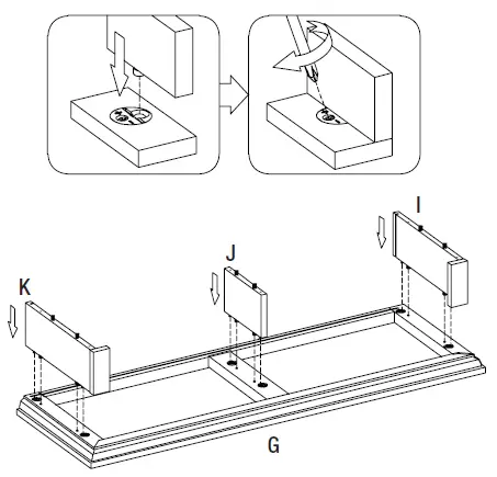 HOMEDEPOT 23MM90587-TPB01 Canteridge Electric Fireplace Media Mantel fig 10