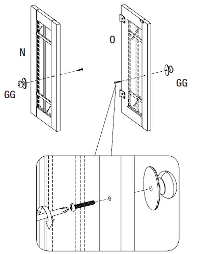 HOMEDEPOT 23MM90587-TPB01 Canteridge Electric Fireplace Media Mantel fig 8