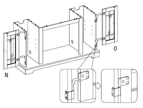 HOMEDEPOT 23MM90587-TPB01 Canteridge Electric Fireplace Media Mantel fig 9